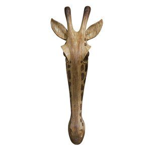 Animal Mask Of The Savannah Wall Sculpture: Giraffe🌟
